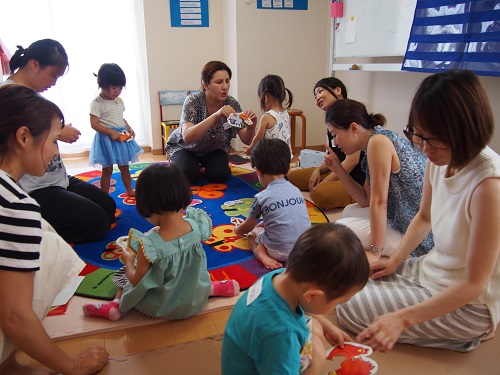名古屋市中区子ども英語教室English Factory／未就園児さんの親子クラス