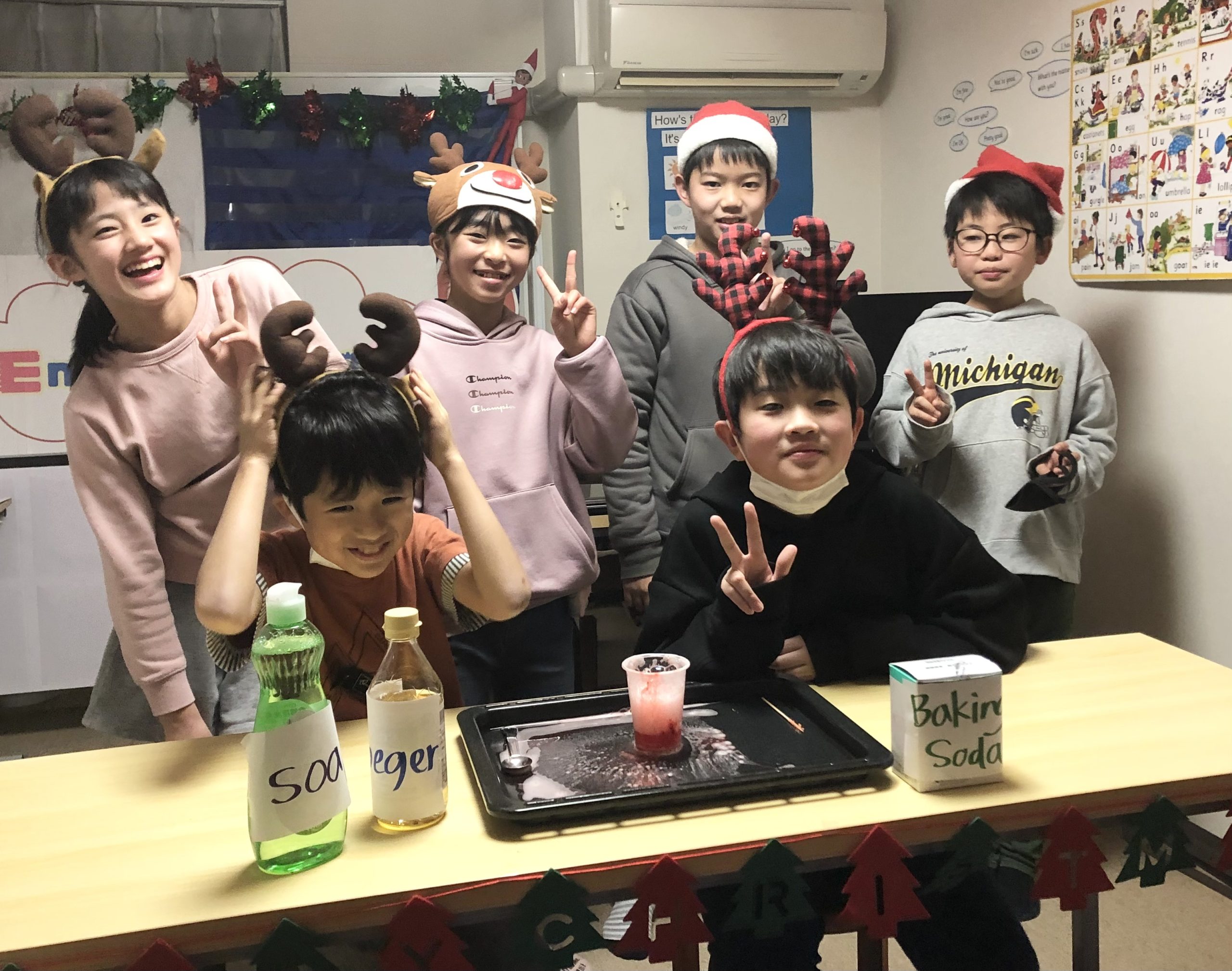 クリスマス2021／名古屋市中区子ども英語教室Englisj Factory