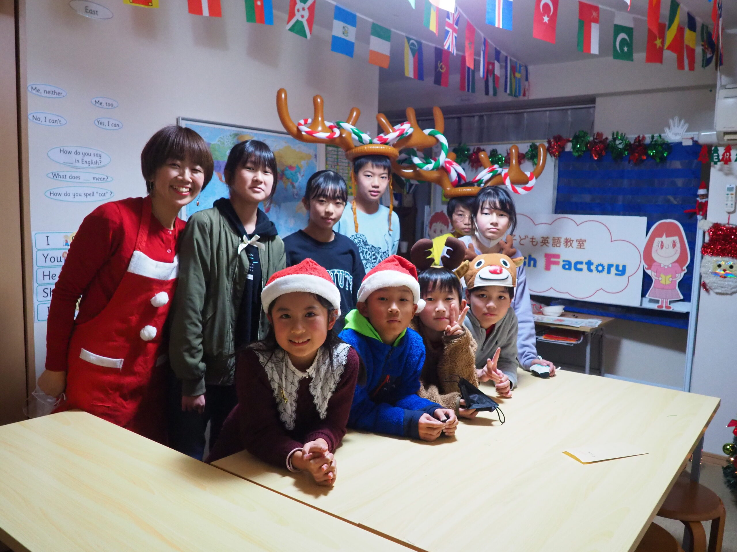 名古屋市中区子ども英語教室English Factory／クリスマス2022