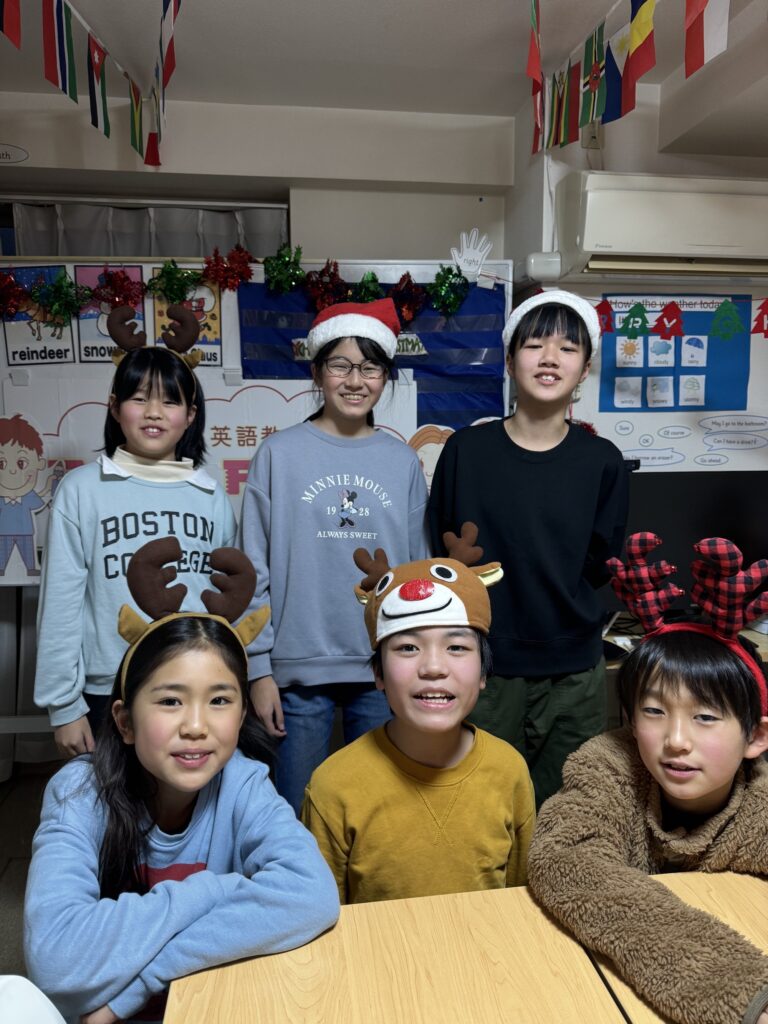 名古屋市中区子ども英語教室English Factory／クリスマス2023