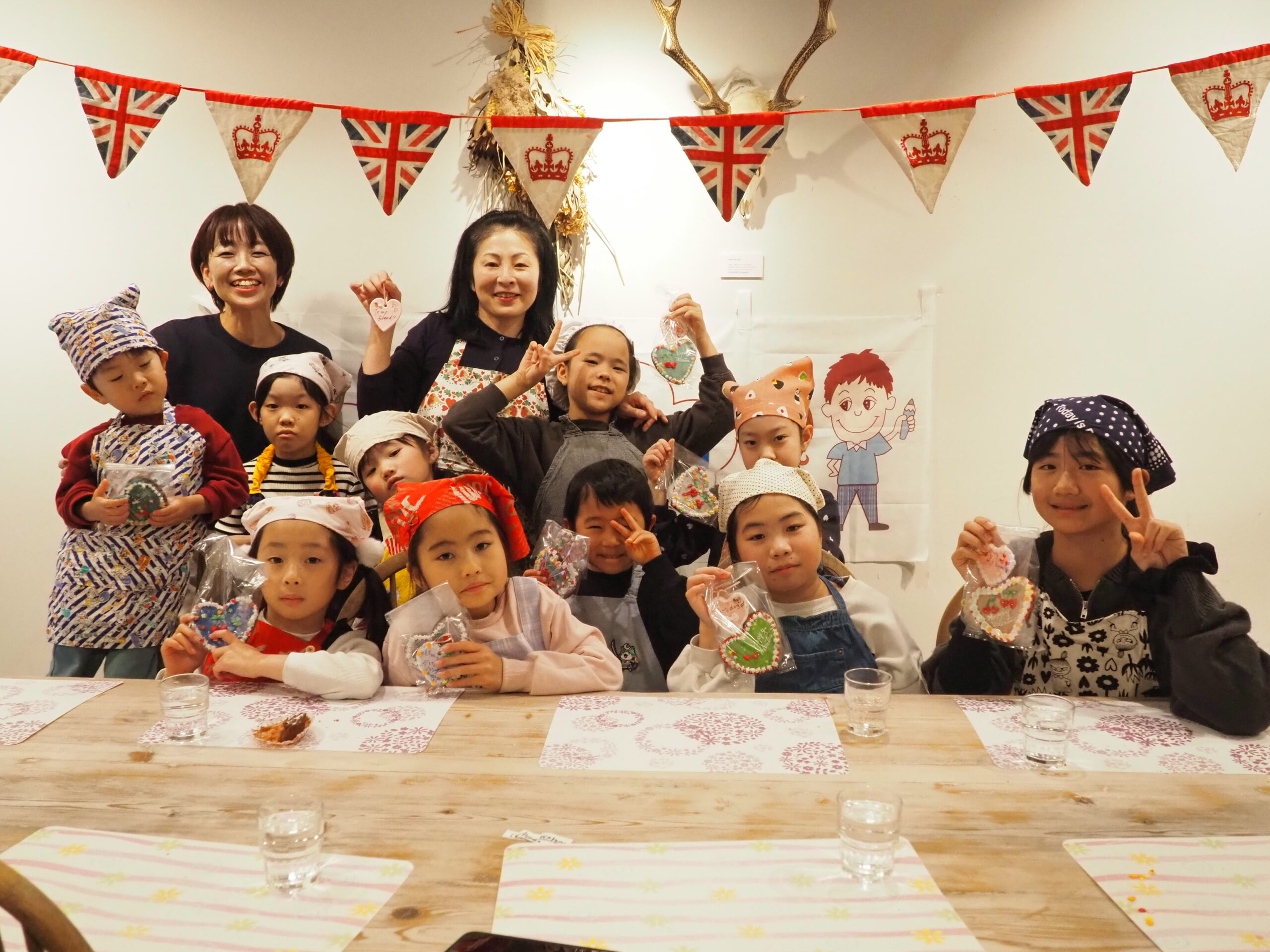 名古屋市中区子ども英語教室 English Factory／アイシングクッキー